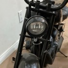 Carver Motorcycle 49cc 4-stroke Mini Motorcycle  Black  Headlight Feature