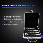 M2 Hss 3 8  1 2  5 8  3 4  Taper Chucking Reamer Set Fits 3 8   1 2  Reamers Bit