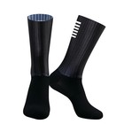 Silicone Cycling Aero Socks Anti-slip Bike Socks Men Women Running Sport