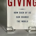 Former President Bill Clinton Signed Giving Book 1st Edition  1st Print