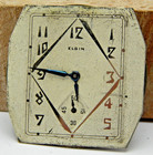 Vintage 1928 Elgin 479 12 Size 17 Jewel Adjusted Pocket Watch Movement With Dial