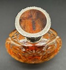 Vintage Ralph Lauren Perfume Bottle Safari Parfum 1989 Cut Glass Bottle