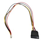 4 Pin Ph 2 0mm Female To 15 Pin Sata Female Hdd Power Supply Cable For Mini Itx