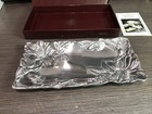 Arthur Court 2000 Aluminum Serveware Bread Tray Bird Butterfly Magnolias 6x12 
