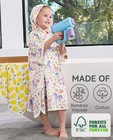 Bamboo Viscose Hooded Bath Towels For Toddler Girls Kids Age 2-6  Measures 25   