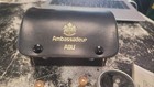 Abu Garcia Ambassadeur Leather Reel Case Vintage Case Only manuals parts Only