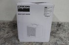 Dayton 3vu35 208 240vac Portable Electric Jobsite   Garage Heater  bw 