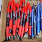 55ct Wholesale Lot Mixed Misprint Pens  Retractable Click Ballpoint Gel