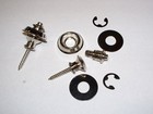 Guitar Strap Locks -- Black Finish