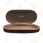 Tom Ford Sunglasses Eyeglasses Medium Velvet Hard Case W  Cleaning Cloth   Box