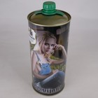 2018 Svijany Beer Can Pinup  09 Calendar Girl 2 L Liter Metal Bottle Half Gallon