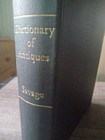 Dictionary Of Antiques By George Savage Hardback Book 1970 Vintage Over 500 Pgs 