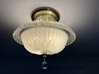 Antique Vintage Art Deco Ceiling Light Fixture Chandelier C 30s  