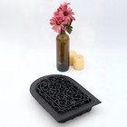 Wall Mounted Cast Iron Register Grate With Arched Top