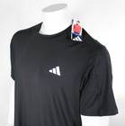 Adidas Active Tee Shirt Men Size Xl  43-46   Black   White Team Logo Retail  30