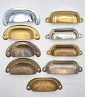 Antique Drawer Cup Handles Cabinet Door Vintage Furniture Metal Hardware Mix Lot
