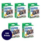 100 Prints Fujifilm Instax Wide Instant Film For Fuji Wide 200  300  400 Cameras