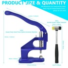 Grommet Tool Kit  Hand Press Machine Kit Heavy Duty    