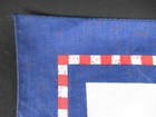 Longaberger Bee 2003 Handkerchief Red White Blue 21 5x22  Collectible