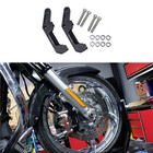 2pcs 108mm Black Front Brake Caliper Mounting Bracket For Harley Softail Touring