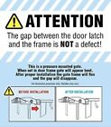 Indoor Security Dog Pet Door Gates Fence Extra Tall Walk Thru Baby Safety Gate