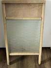 Vintage Glass National Washboard Co No 513 Wood 13 5  X 24  Saginaw  Chicago    