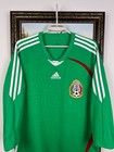 Mexico Home Football Shirt 2008 Soccer Adidas Jersey National Team Rare Size L