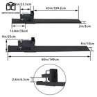 60inch 4000lbs Clamp On Bucket Pallet Forks Tractor Loader Skid Steer Attach
