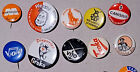 Pin-back Buttons 25  1960-70s Dutch Advertising     Authentic Vintage Original  h