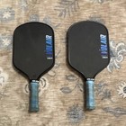 Volair Mach 1 Forza Pickleball Paddles Set Of 2 Black blue Usa Approved