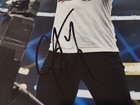 C M Punk Wwe Wrestlemania 42 Star Signed Autographed 11x14 Photo Exact Proof Pic
