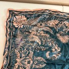 Men s Pocket Square Handkerchief Floral 100  Silk 19 x19 