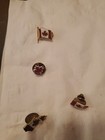 Canadian Flag hat tie lapel Pins Vintage Lot Of 4 Free Ship U s