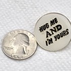 Hug Me And I m Yours Hippy Vintage Pin Button Pinback