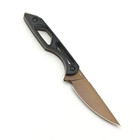 Toor Knives Willow Fixed Blade Knife Canyon Drab Drop Point Blade G10 Hande Edc