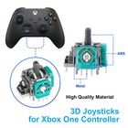 28x Analog Joystick Thumbstick Caps Replacement Kit For Xbox One Ps4 Controller