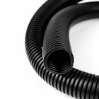 High Quality 25 Ft Feet 3 4  Split Wire Loom Conduit Polyethylene Tubing Black