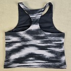 Under Armour Girls Ua Y Xl Striped Motion Printed Crop Tank Top Athletic W  Bra