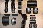 5x Vintage Lens Lot     Vivitar  Kaligar  Optex  Zoom   Adaptor Lenses   Cases 