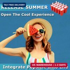 Silicone Popsicle Molds 10-cavity  Diy Ice Pop Mold For Kids Adult Teens  Bpa Fr