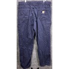 Carhartt Frb159 Original Fit Flame Resistant Work Pants 40x34 Blue