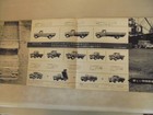  car Catalog Pamphlet Flyer  Bifold Catalog mitsubishi Jupiter Jupiter Truck Old