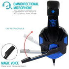 Gaming Headset Led Light Mic Deep Bass Stereo For Pc  Laptop  Ps4  Xbox Gamer