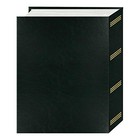 Pioneer Mini Max Bound Photo Album  Solid Color 100 Pockets 4 x6   Black 