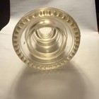 Vintage Hemingray No  40 Clear Glass Insulator  Embossed Made In U s a 