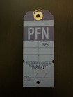 Eastern Airlines Vintage Unused Airline Luggage Tag Panama City  Fl Pfn 