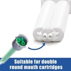 20 Pcs Epoxy Mixing Nozzle Tip Resin Mixer Adhesive Gun Applicator Static Mixer