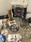 Vtg  Junk Drawer  Sport  Keychains  Pins radio  Military  Advertising   Elves   