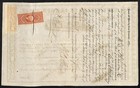Milwaukee And Prairie Du Chien Railway 1865 Stock Certificate W  Cert Tax Stamps