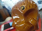 Vintage Brown Monkey See No Evil     Benihana  Tiki Mug Vase Japan 